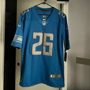 Detroit Lions Jahmyr Gibbs Jersey #26 Adult Small